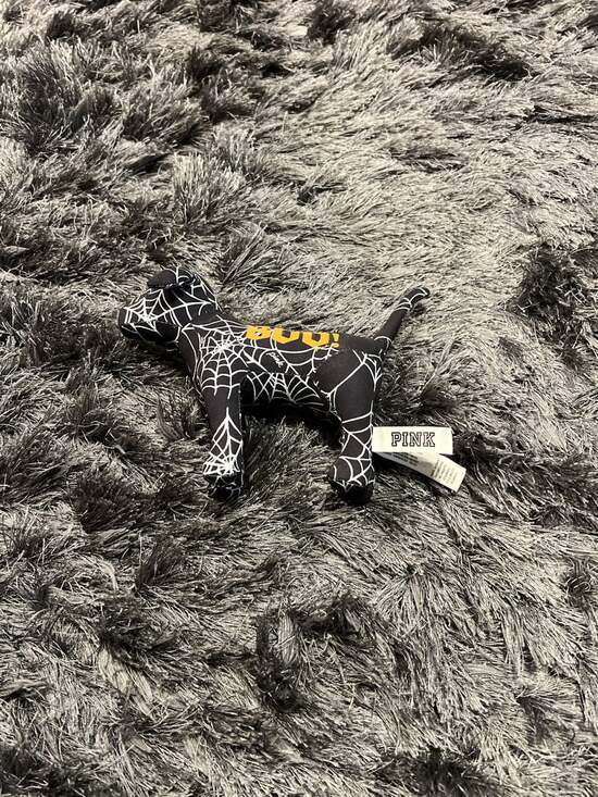 Victoria's Secret PINK Other - Victoria's Secret PINK 2022 Halloween Spiderweb BOO! Mini Dog Plush
